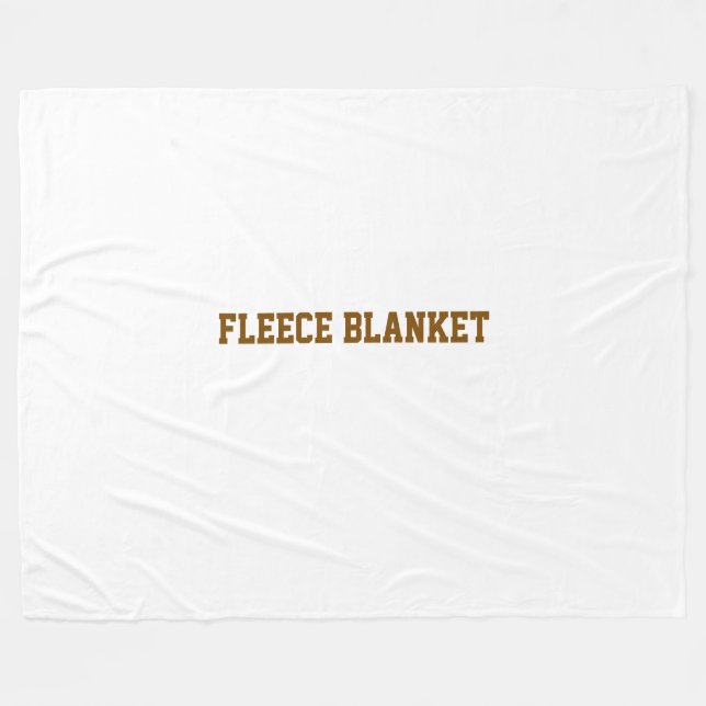 Velo Cobertor de Fleece 60" x 80" (Frente (Horizontal))