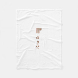 Velo Cobertor de Fleece Aconchegante Rest & Reset Cuida