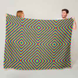 Velo Cobertor de Fleece - Arco-íris X