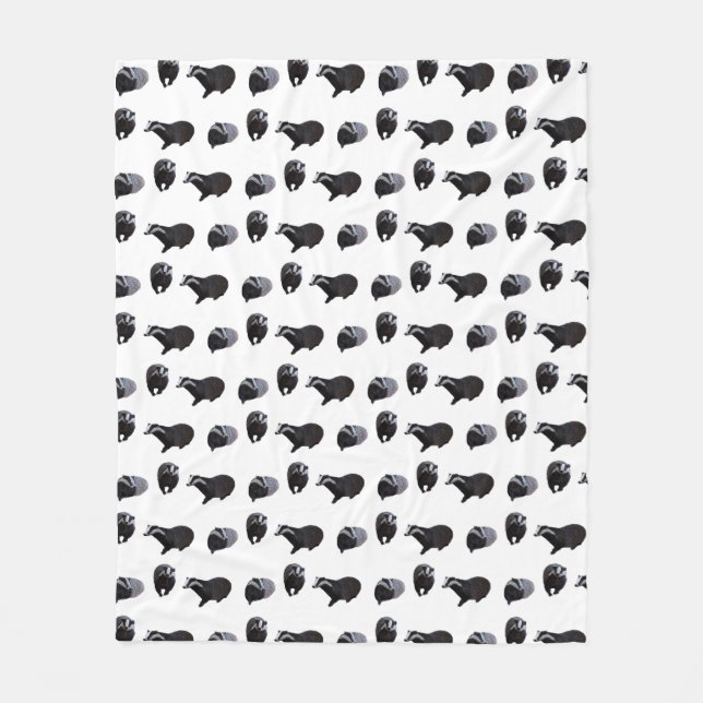 Velo Cobertor de Fleece Badger Frenzy (Escolha a Cor) (Frente)