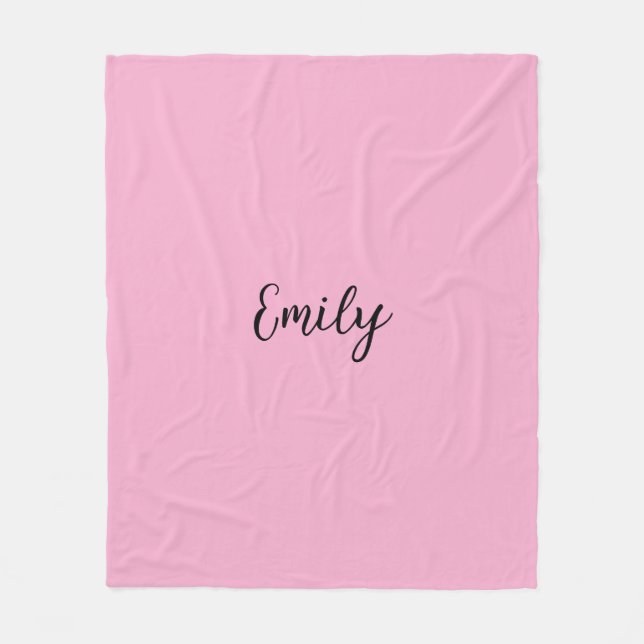 Velo Cobertor de Fleece Básico Emily (Frente)