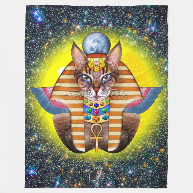 Velo Cobertor de Fleece Bastet (Frente)