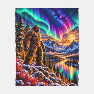 Velo Cobertor de Fleece Bigfoot Aurora Wilderness