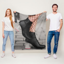 Velo Cobertor de Fleece Booted & Bold