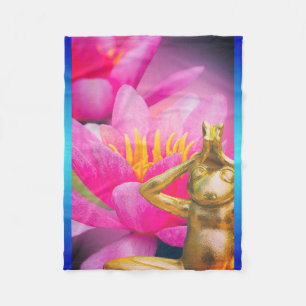 Velo Cobertor de Fleece BuddhaTodayV3.blu #2 Cozy Buddh