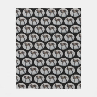 Velo Cobertor de Fleece Burro Frenzy (Preto)
