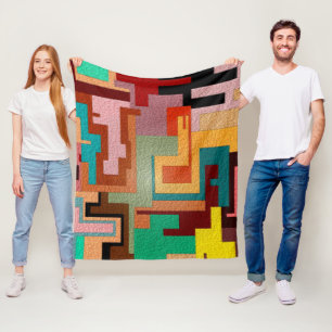 Velo Cobertor de Fleece Camuflado