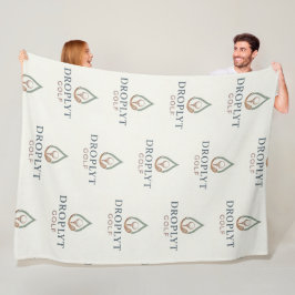 Velo Cobertor de Fleece com a Assinatura Droplyt Golf