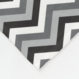Velo Cobertor de Fleece com Chevron de Cor Personalizad