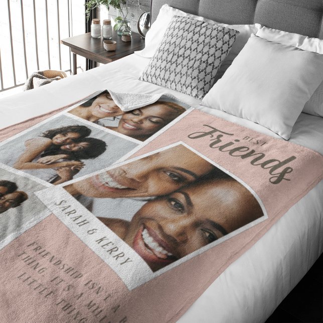 Velo Cobertor de Fleece com Colagem de Fotos dos Melhor (Criador carregado)