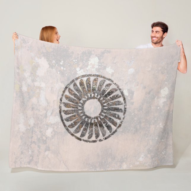 Velo Cobertor de Fleece com Design de Cerâmica Mimbres (In Situ)