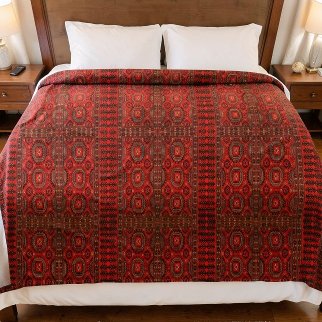 Velo Cobertor de Fleece com design de tapete Oriental a (Criador carregado)