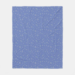 Velo Cobertor de Fleece com Estampa Sem Costura de Linh