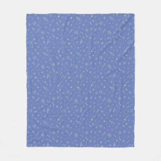Velo Cobertor de Fleece com Estampa Sem Costura de Linh
