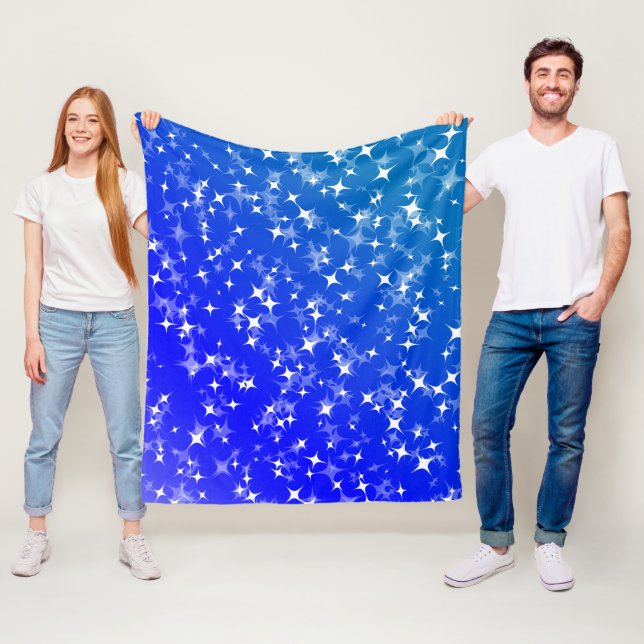Velo Cobertor de Fleece com Estrelas (In Situ)