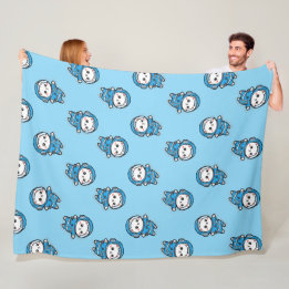 Velo Cobertor de Fleece com Foto Personalizada de Gato 