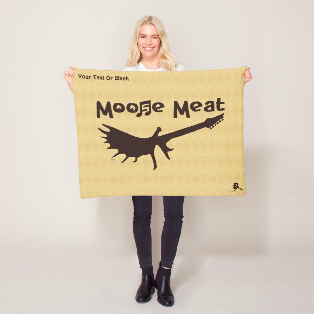 Velo Cobertor de Fleece da Banda de Rock Moose Meat (In Situ)