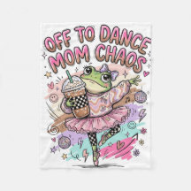 Cobertor de Fleece da Mãe de Dança