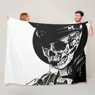 Velo Cobertor de Fleece da Skull Girl