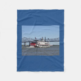 Velo Cobertor de Fleece de Barco a Vapor