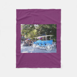 Velo Cobertor de Fleece de Carruagem e Cavalo
