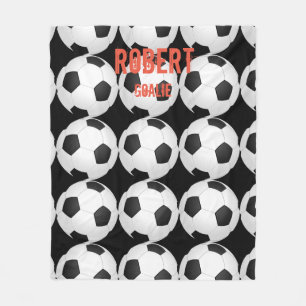 Velo Cobertor de Fleece de Futebol Jogadores de Esporte