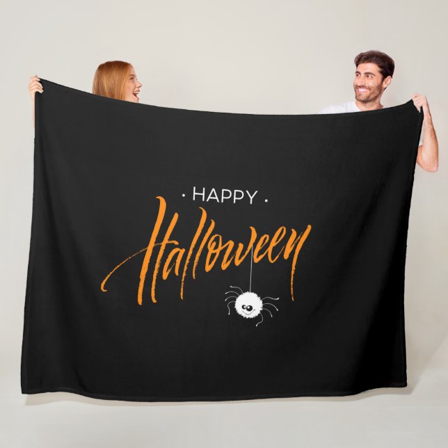 Velo Cobertor de Fleece de Halloween (In Situ)