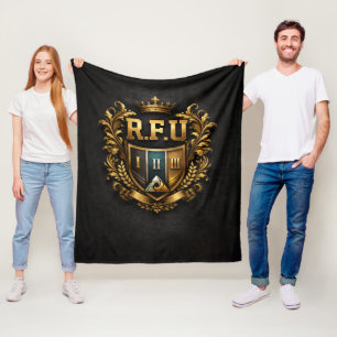 Velo Cobertor de Fleece de Luxo Crest R.F.U