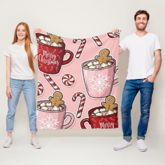 Velo Cobertor de Fleece de Natal