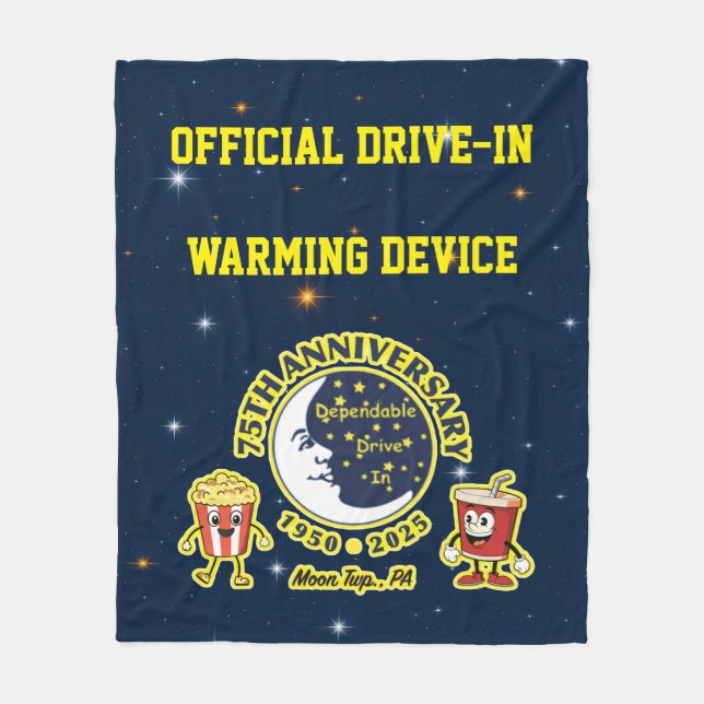Velo Cobertor de Fleece Dependável para Drive-In (Frente)