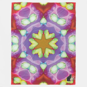 Velo Cobertor de Fleece Elysium Kaleidoscope