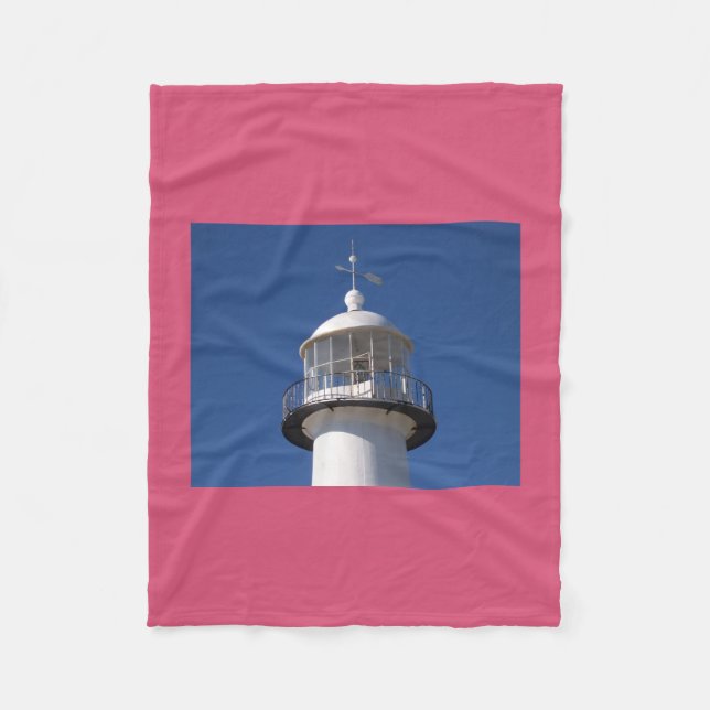 Velo Cobertor de Fleece Farol (Frente)