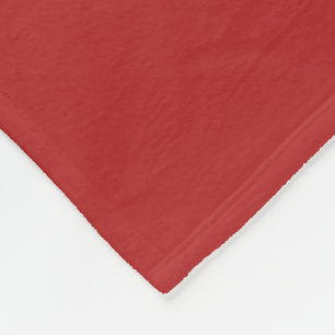 Velo Cobertor de Fleece Firebrick