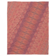 Cobertor de Fleece Laranja Queimada II