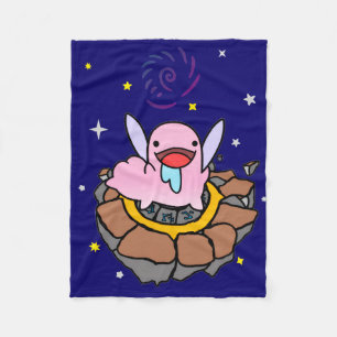 Velo Cobertor de Fleece Lesma Espacial