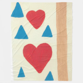 Velo Cobertor de Fleece Love Path