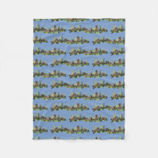 Velo Cobertor de Fleece Marmot Meadow (Azul)