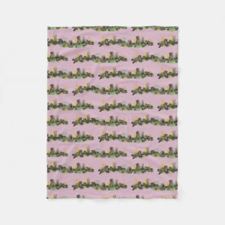 Velo Cobertor de Fleece Marmot Meadow (Rosa)