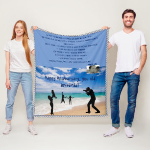 Velo Cobertor de Fleece Médio Personalizável Fofo para 