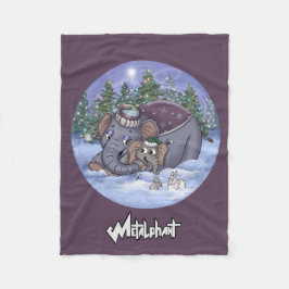 Velo Cobertor de Fleece Metalphant Wilbur & Mãe