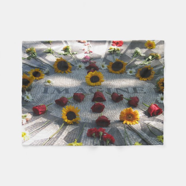 Velo Cobertor de Fleece Mosaico IMAGINE (Frente (Horizontal))