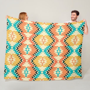Velo Cobertor de Fleece Native Print 60x80