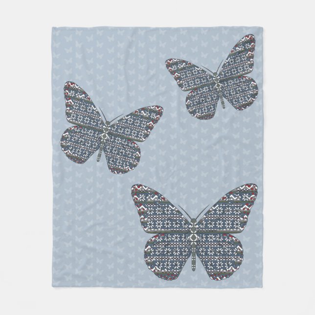 Velo Cobertor de Fleece Nordic Monarch (Frente)