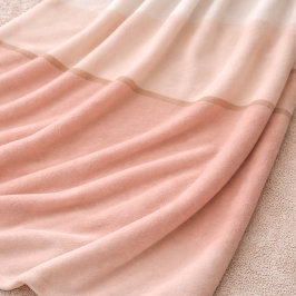 Velo Cobertor de Fleece Ombre Rosa Suave