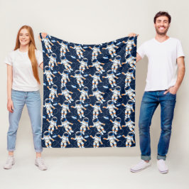 Velo Cobertor de fleece para astronautas