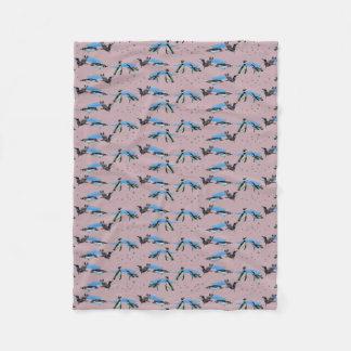 Velo Cobertor de Fleece Penguin Pool Party (Rosa Empoei