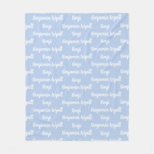 Velo Cobertor de Fleece Personalizado