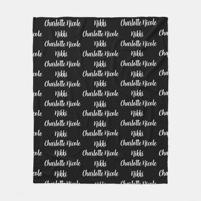 Velo Cobertor de Fleece Personalizado (Frente)