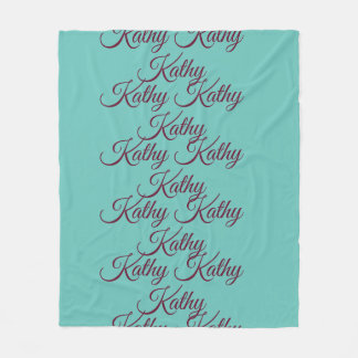 Velo Cobertor de Fleece Personalizado