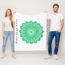 Cobertor de Fleece Personalizado com Seu Texto Aqu